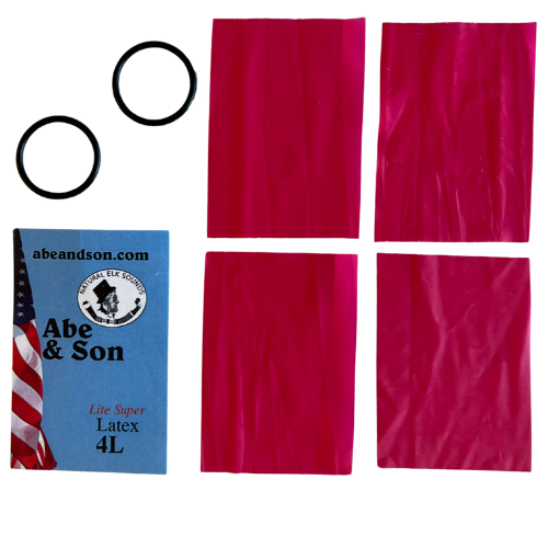 Super Latex and O-ring Replacement Kit, Lite (Red)