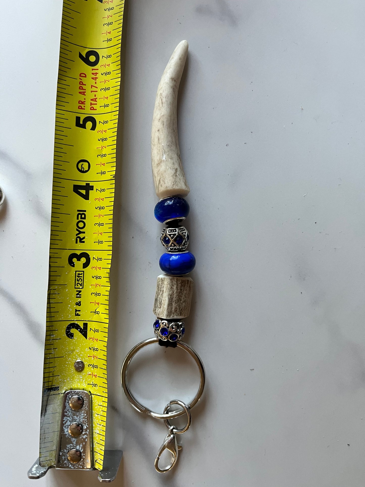 Dark Blue Keychain