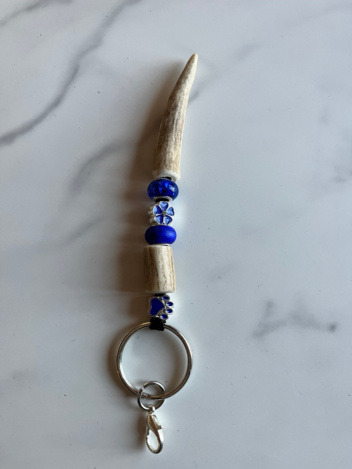 Dark Blue Keychain
