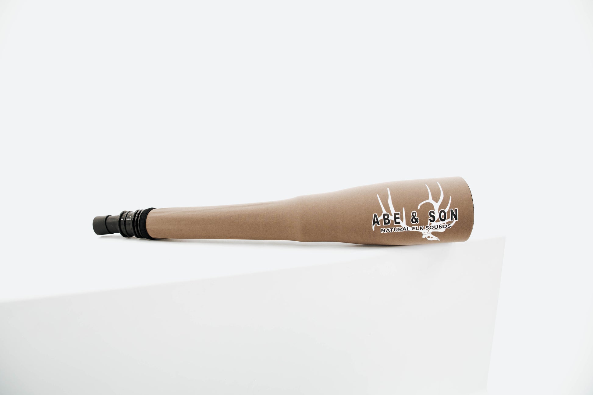 "A-Tube Elk Bugle external mouthpiece side view"