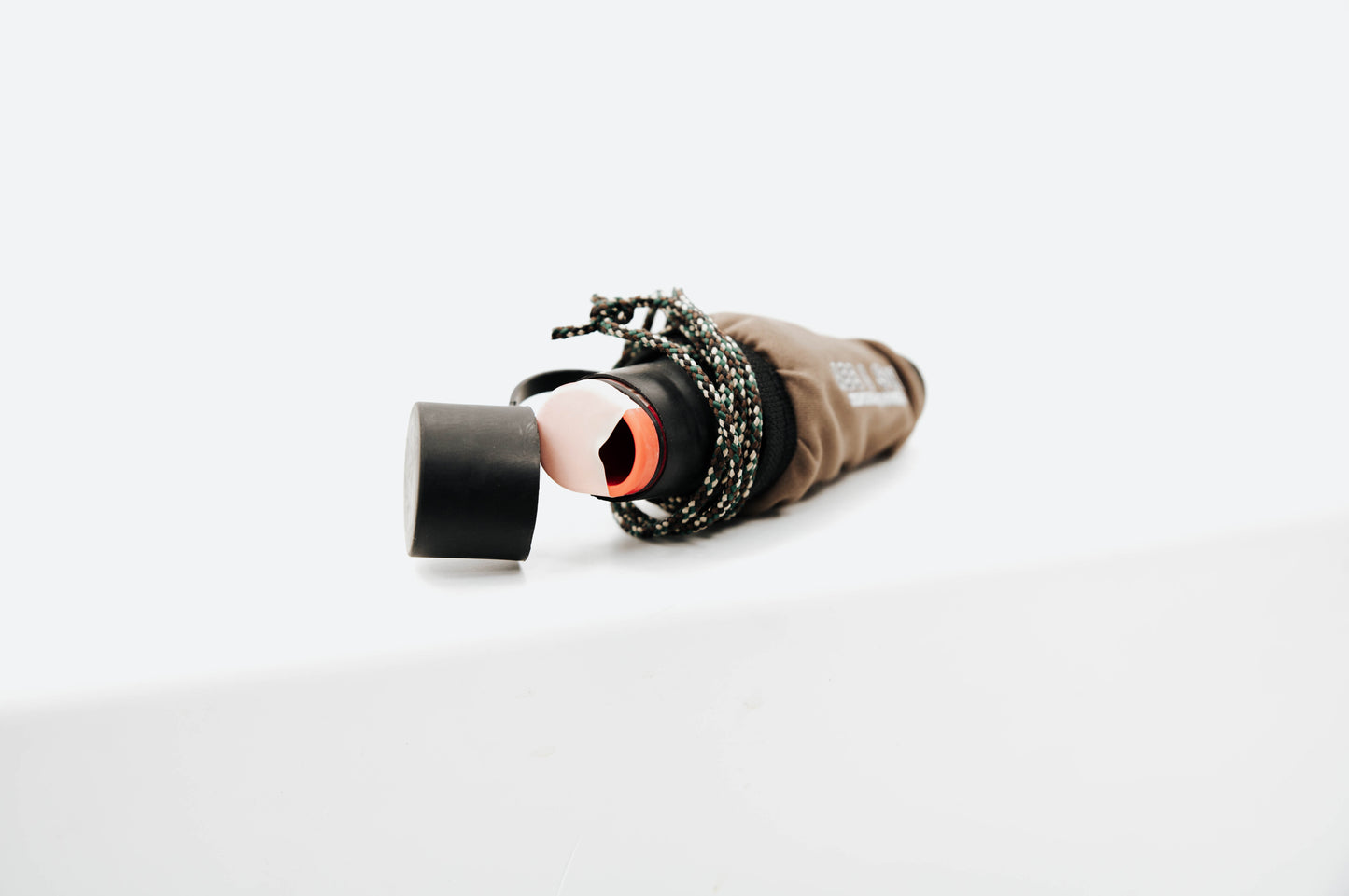 “Red mouthpiece and medium latex diaphragm on Molestrus Estrus elk call for bold estrus tone"