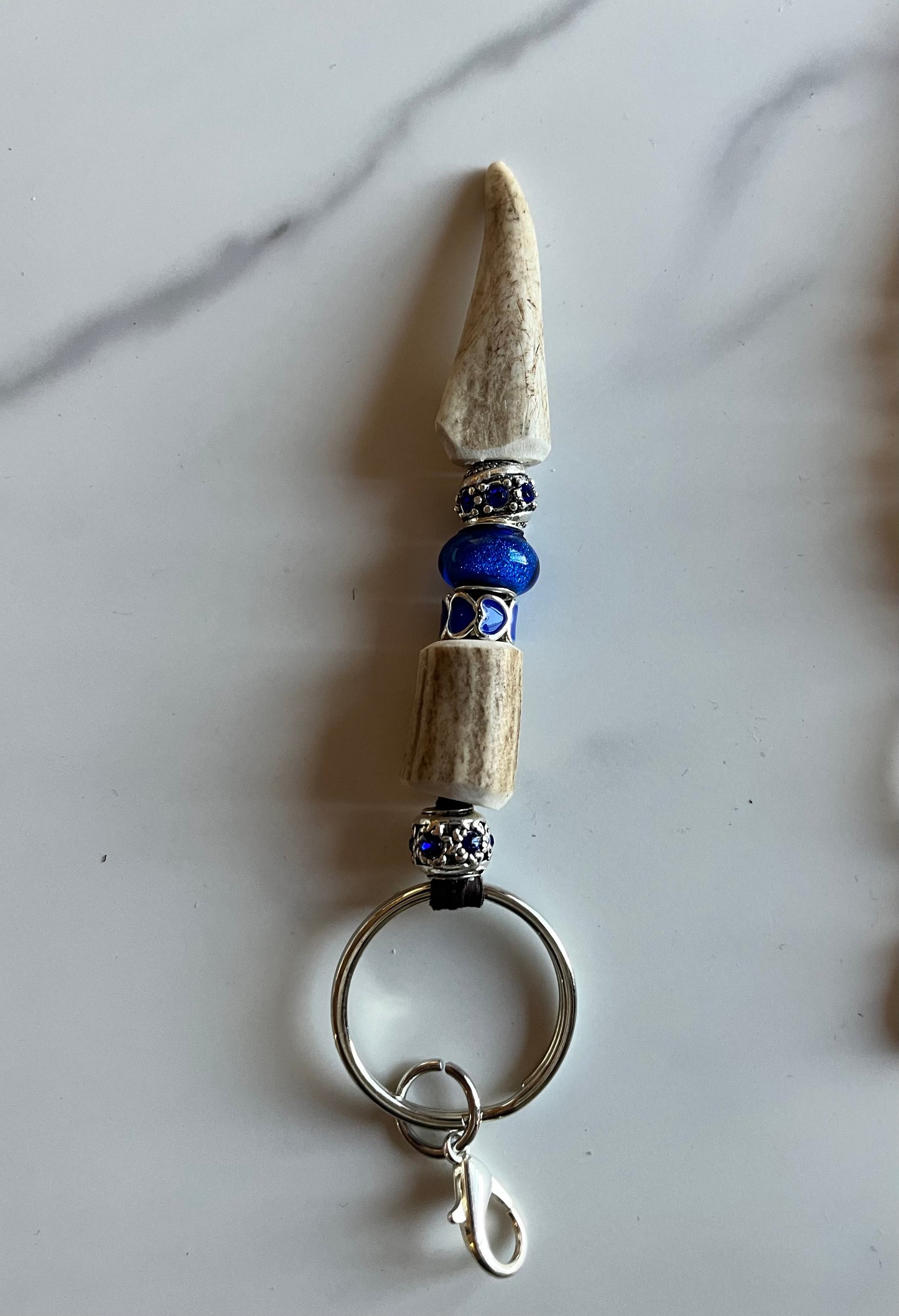 Dark Blue Keychain