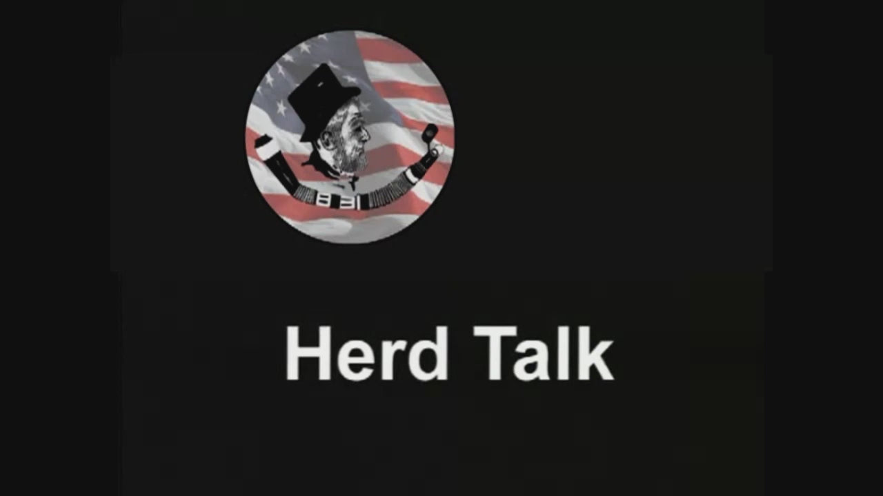 “Herd Talk Call Set instructions with step-by-step visuals on using Enticer calf call and Simulator cow call"