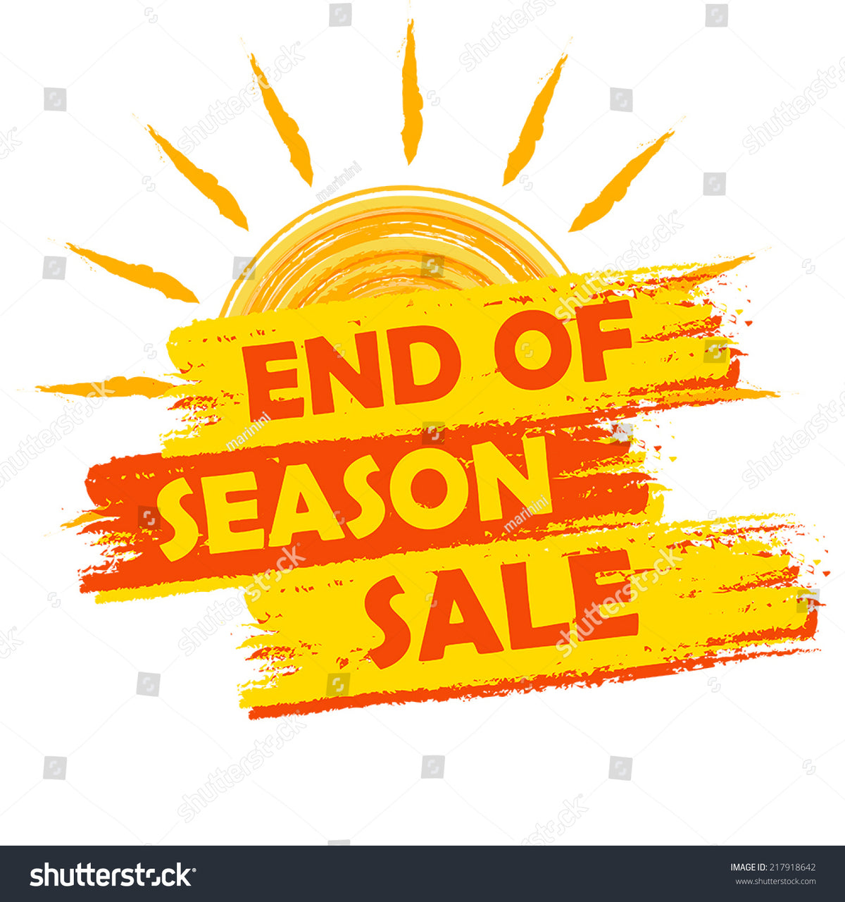End Of Season Sale