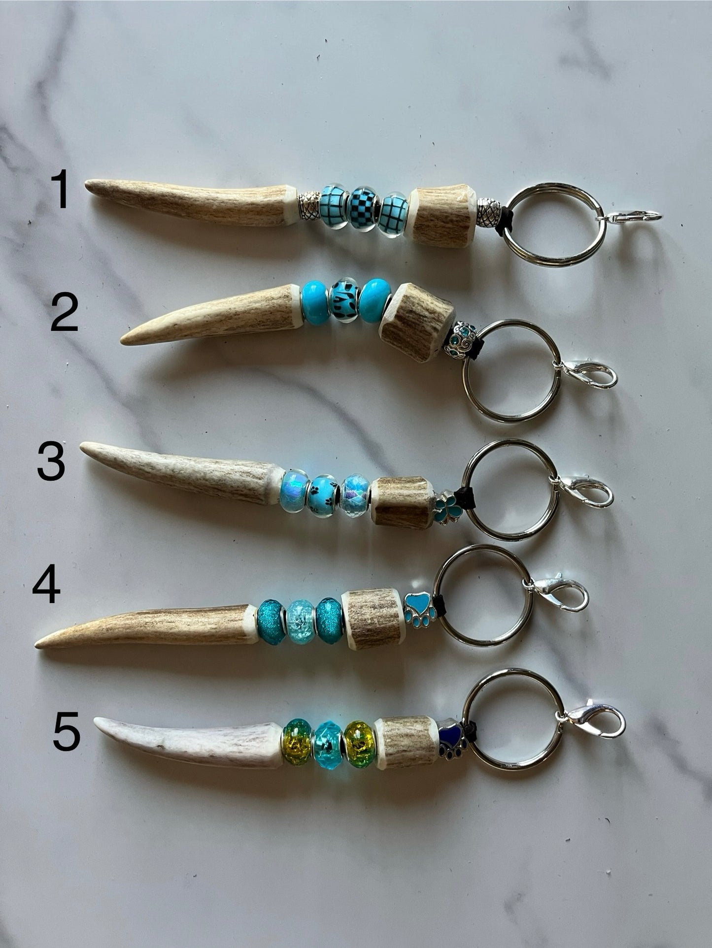 Light Blue Keychain