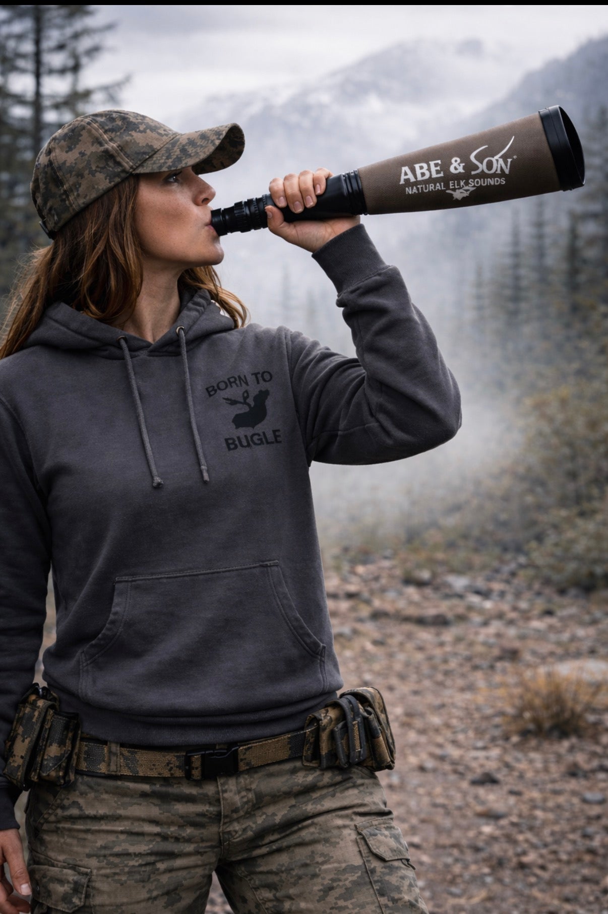 Hoody "Born to Bugle"